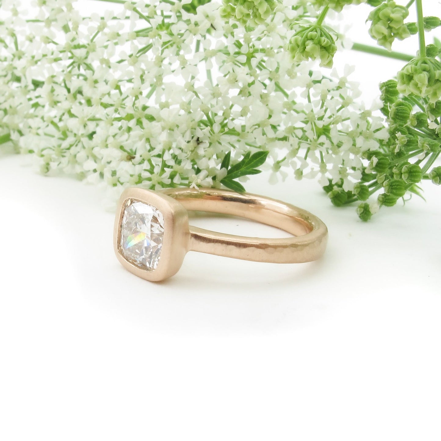 Cushion Cut Diamond Solitaire