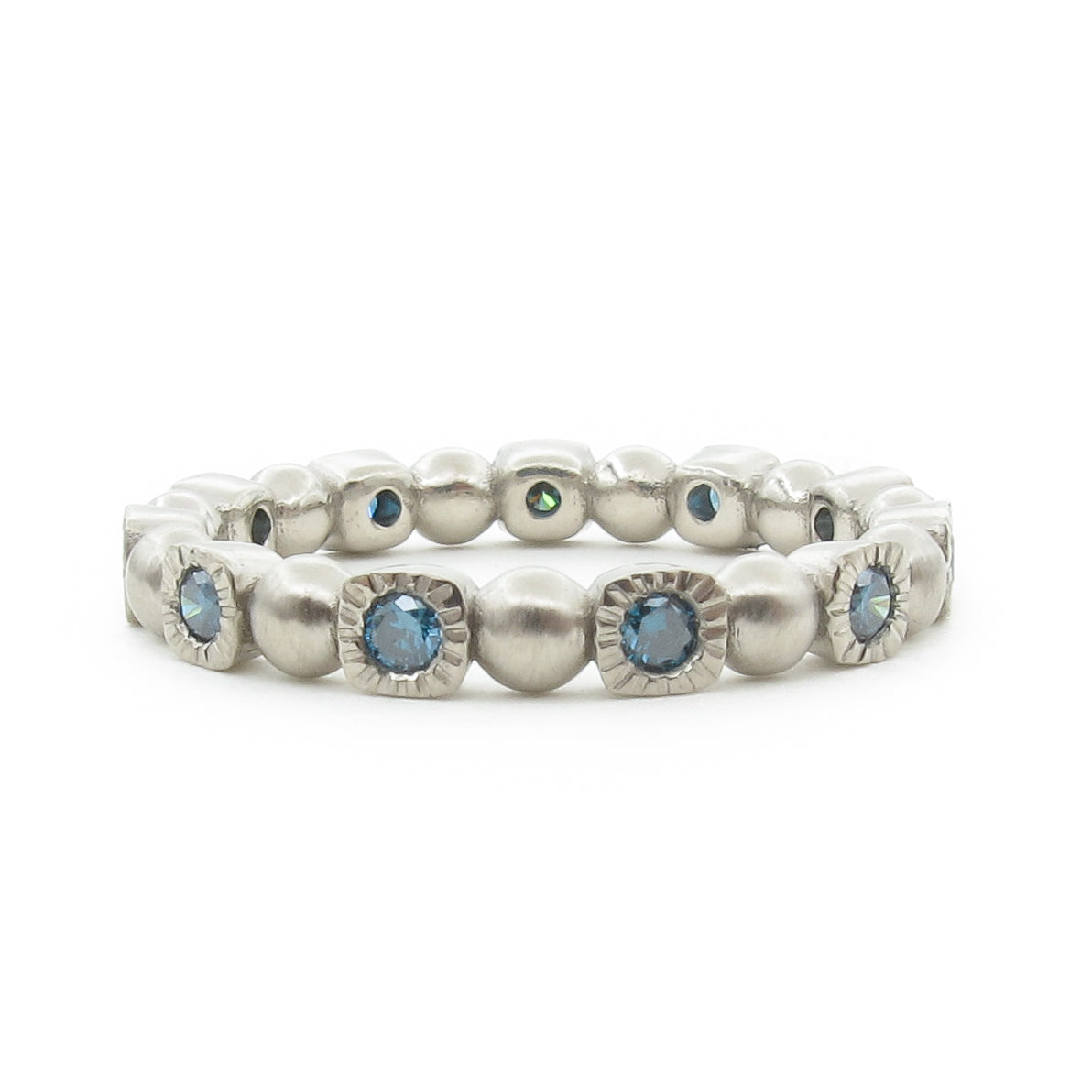 Art Deco diamond eternity ring, sizes 4.5-7