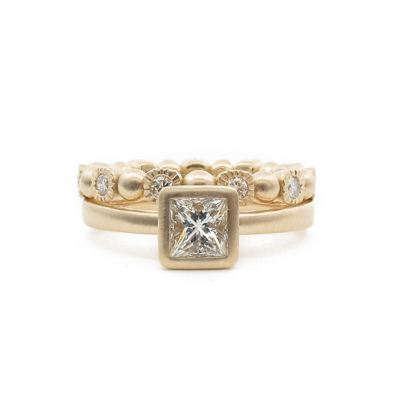 Art Deco diamond eternity ring, sizes 4.5-7