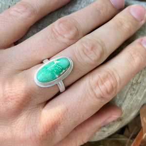 Sonoran Turquoise and sterling silver ring