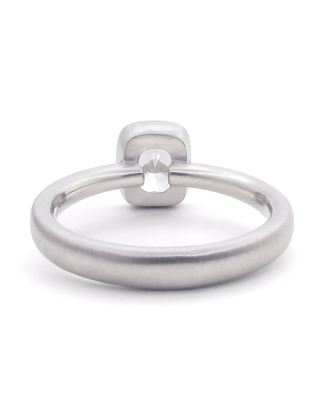 Back view of bezel ring