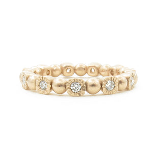 Art Deco diamond eternity ring, sizes 4.5-7