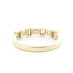 Baguette Diamond Stacking Band