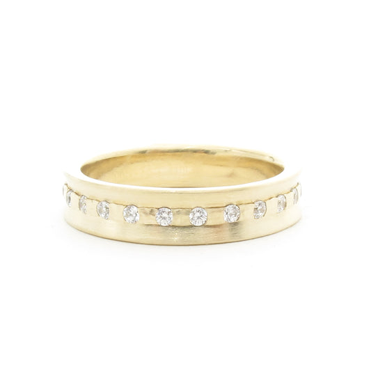 Diamond Strap Eternity Band