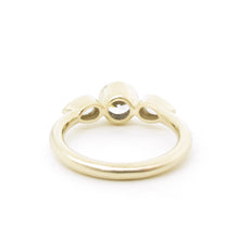 Load image into Gallery viewer, Pear Cut Three Stone Ring