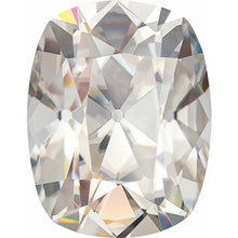 Load image into Gallery viewer, Elongated cushion cut moissanite stone