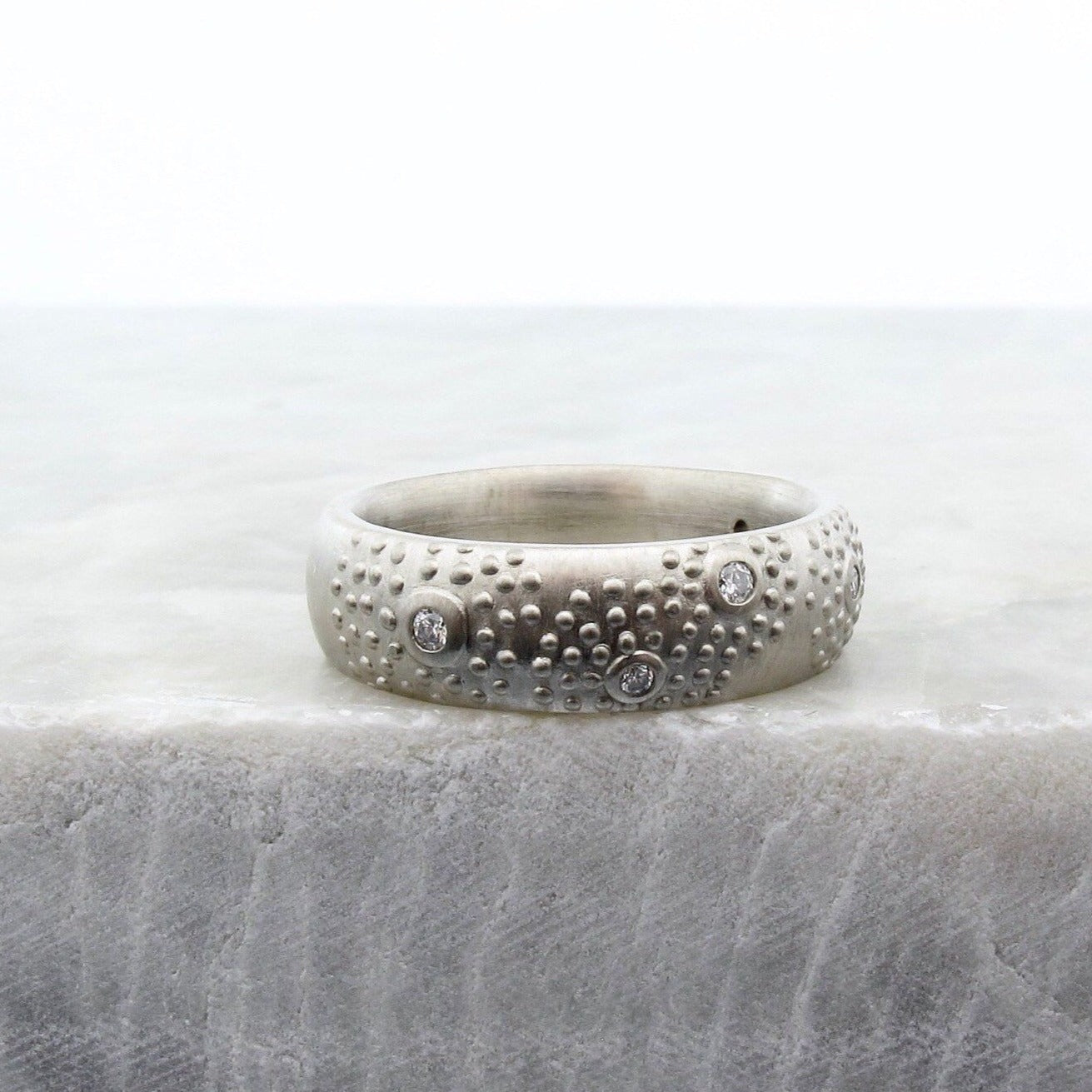 Dots Wedding Band