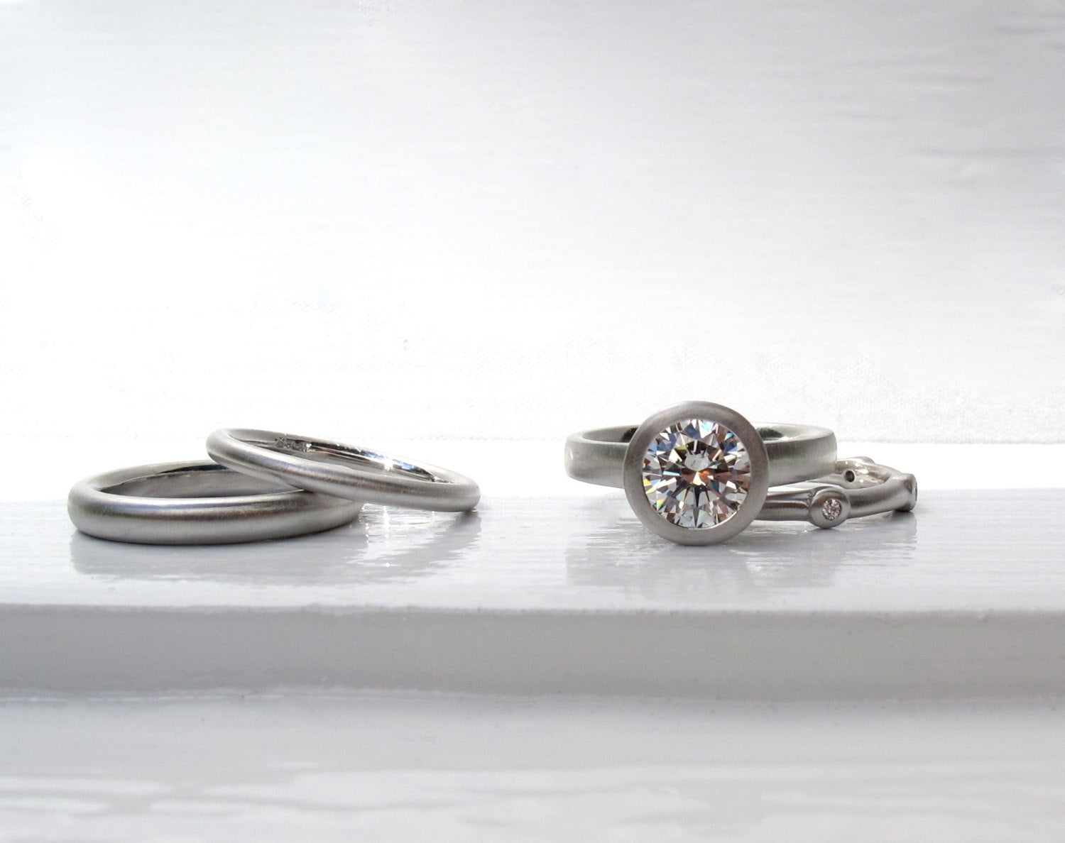 Symbol of Love| Platinum Diamond Rings| Kalyan Jewellers