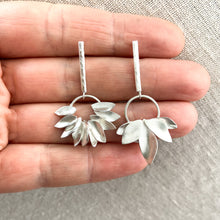 Load image into Gallery viewer, Sterling silver garland earrings