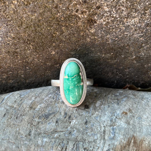 Sonoran Turquoise and sterling silver ring