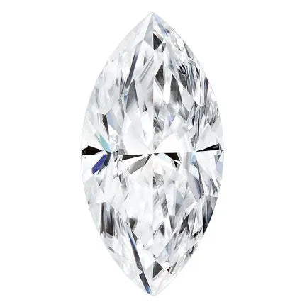 Marquise cut moissanite stone